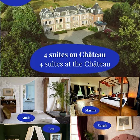 ベッド・アンド・ブレックファスト D'hotes Au Chateau Le Bas Bleu, Anais Nin Quesnoy-le-Montant