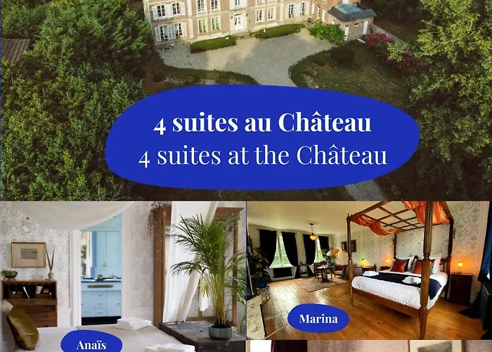 Bed & Breakfast D'hotes Au Chateau Le Bas Bleu, Anais Nin Quesnoy-le-Montant